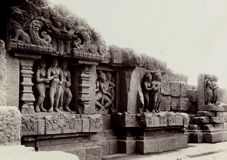 KITLV 40533 - Kassian Céphas - Tjandi Prambanan - 1889-1890