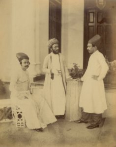 KITLV 87168 - William Johnson - Owner of publishing house Daftar Ashkar, Burjorjee, Framjee - Before 1860 photo
