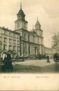 Kościół św. Krzyża w Warszawie 1908