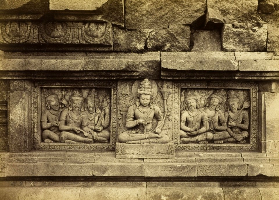 KITLV 40263 - Kassian Céphas - Tjandi Prambanan - 1889-1890