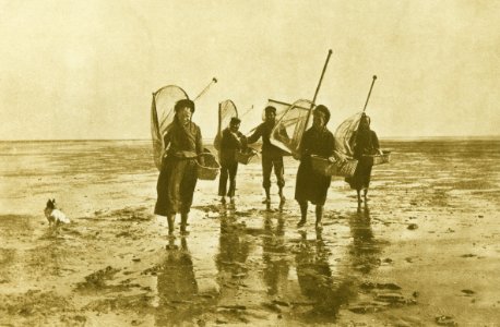 Krabbenfischer auf dem Watt (1894-95) - Wd b132 photo