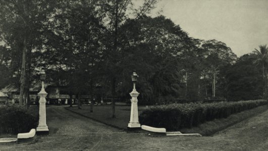 KITLV - 88298 - Kleingrothe, C.J. - Medan - Administrator's house at the Tuntungan estate of the Deli Company in Deli - 1905