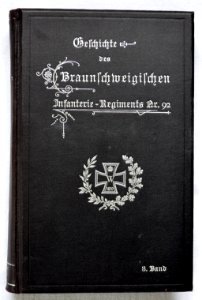 Kortzfleisch Geschichte Braunschweigisches Inf.-Reg, 92 Band 3 BS 1903