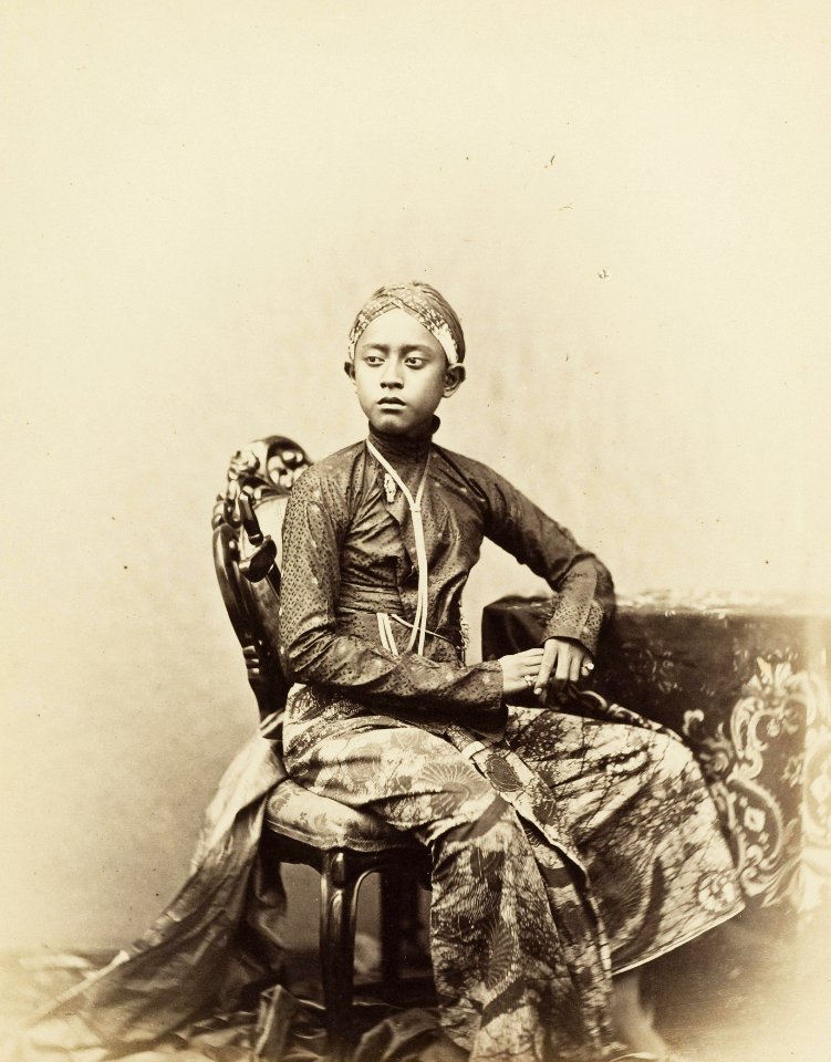KITLV 408318 - Isidore van Kinsbergen - Son of the Sultan of Yogyakarta - 1862-1865