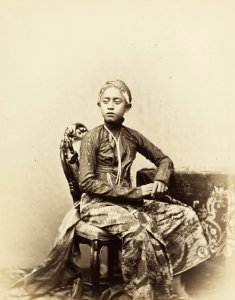 KITLV 408318 - Isidore van Kinsbergen - Son of the Sultan of Yogyakarta - 1862-1865