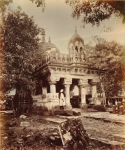 KITLV 91951 - Unknown - Buddhist temple in Jabalpur in India - Around 1860 photo