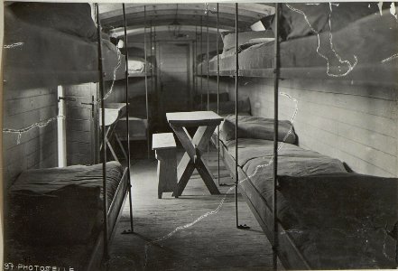 Kowel, Art.Werkstätten-Zug, Mannschafts-Schlafwagen. (BildID 15676993)