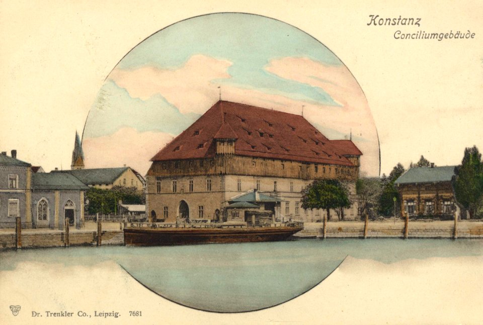Konstanz, Baden-Württemberg - Konziliumsgebäude (Zeno Ansichtskarten)