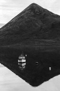Lake water reflection