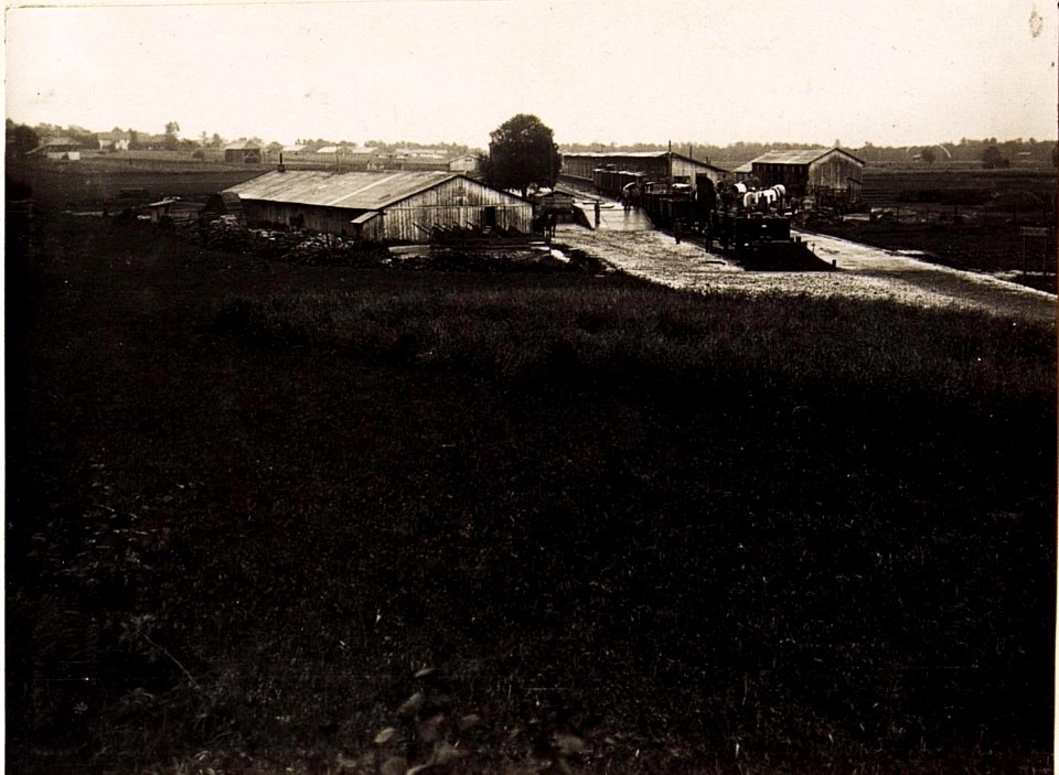 Kriegsbahnhof in Dellach.Gesammtansicht. (BildID 15496297)