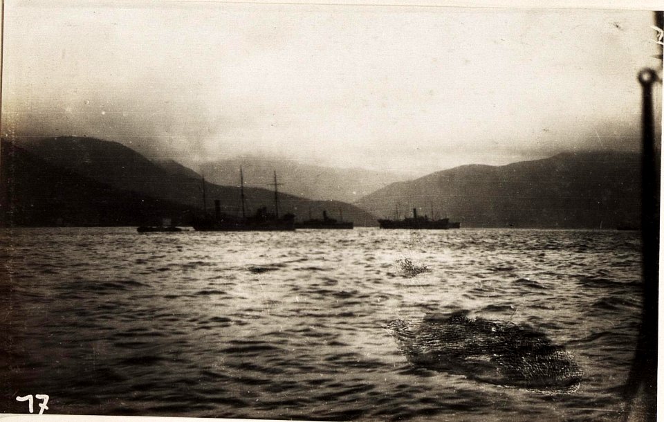 Kriegsschiffe in der Bocce di Cattaro. (BildID 15570395)