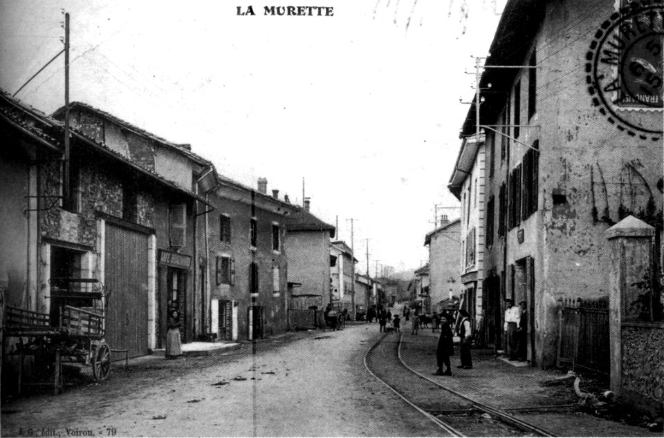 La murette en 1908, p143 de L'Isère les 533 communes - J G éditeur à Voiron