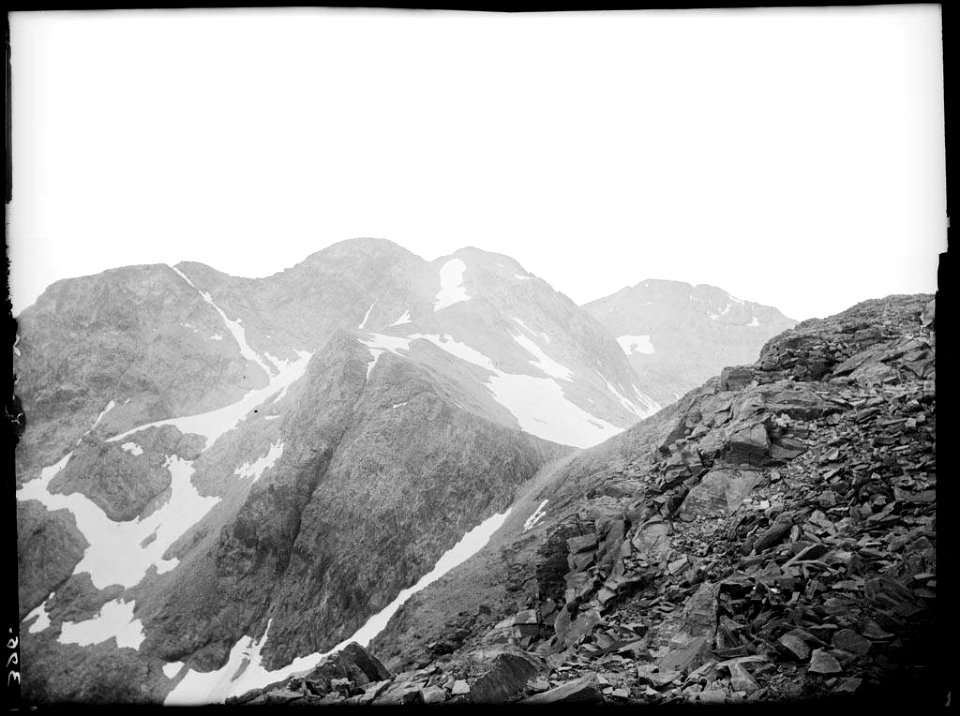 La Pica d'Estats vista des del Montcalm