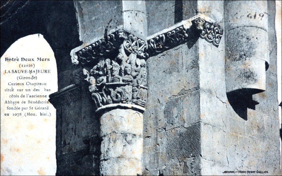 La Sauve - Abbaye - chapiteaux 9