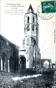 La Sauve - Abbaye clocher 2a