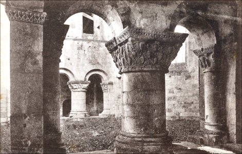 La Sauve - Abbaye - chapiteaux 10