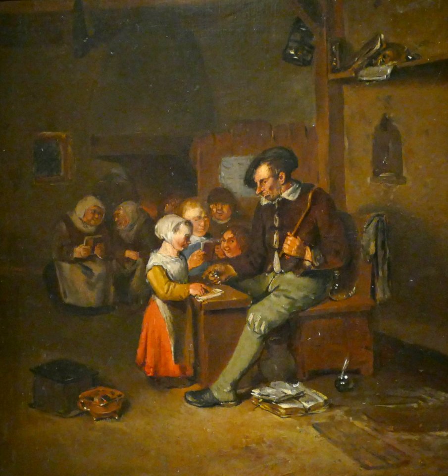 La petite école vers 1670