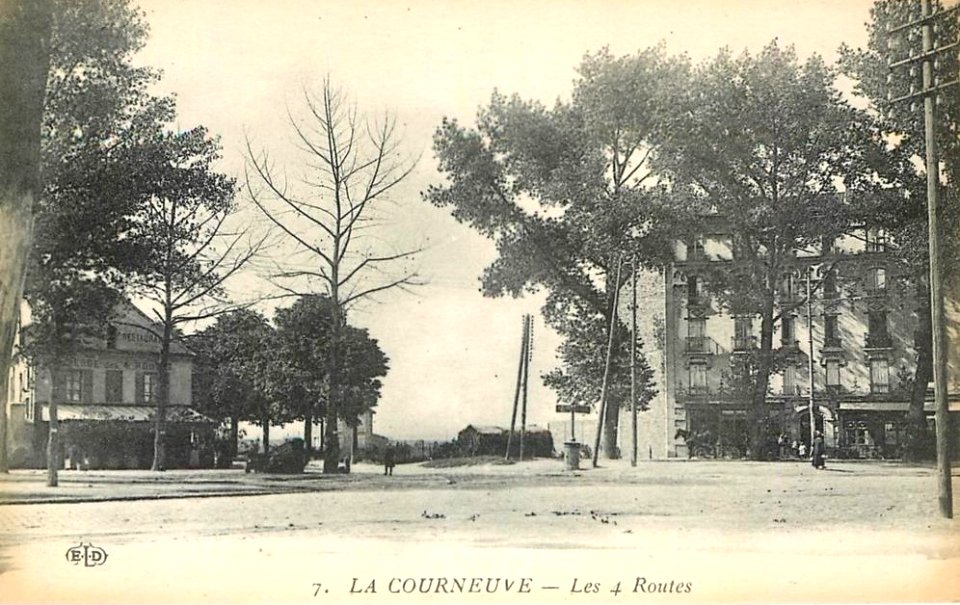 La Courneuve.Les Quatre Routes