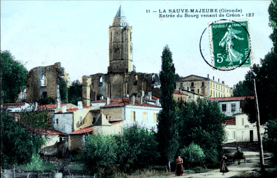 La Sauve-Majeure - entrée du bourg venant de Créon 1
