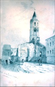 La Sauve - Abbaye de la Grande Sauve (Henry Maignan 1815-1900)