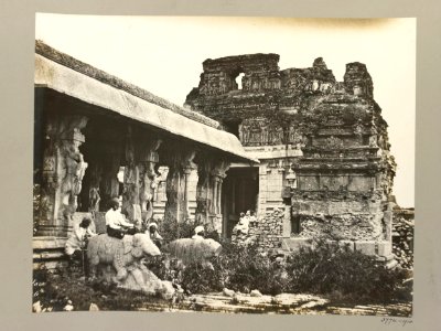 Krishna Temple Complex, Hemakuta Hill 1856 photo photo