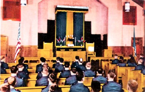 Lackland Air Force Base - Inside World War II Chapel