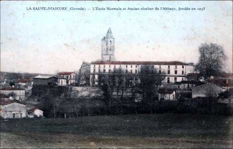 La Sauve - Abbaye vue générale 1b