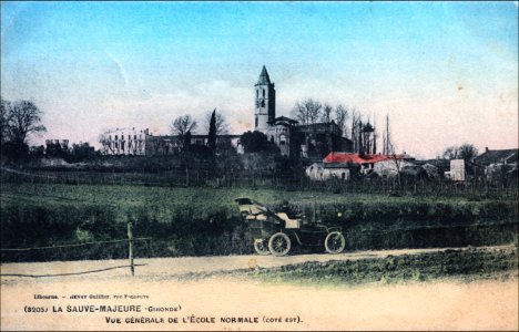 La Sauve - Abbaye vue générale 3