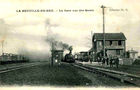La Rue-Saint-Pierre (60), la gare (2)