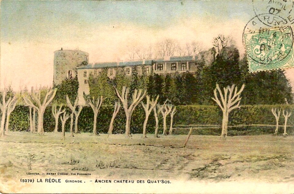 La Réole - château des Quatr'Sos 6