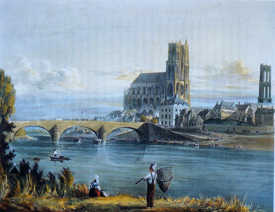 La Seine à Mantes 1821
