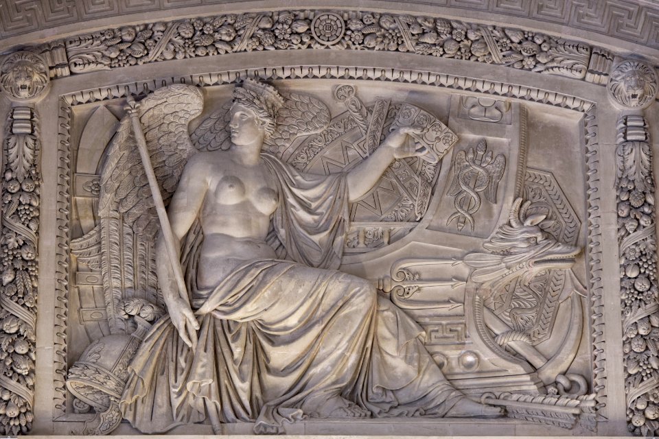 La victoire sur mer Pierre Petitot Louvre salle 324