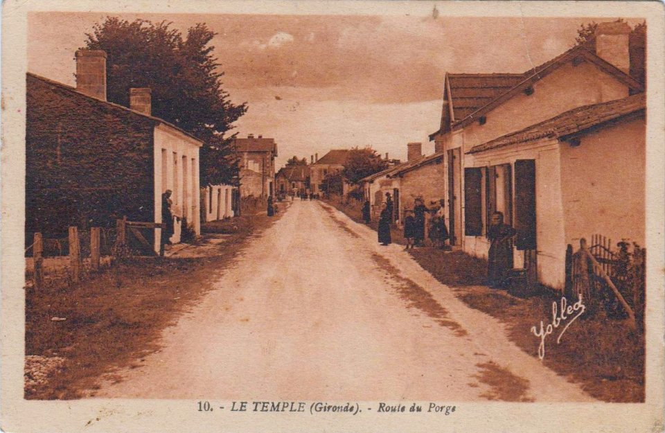 Le Temple - route du Porge