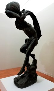 Le Torrent - fontaine en bronze de Urbain Basset - 1878 03