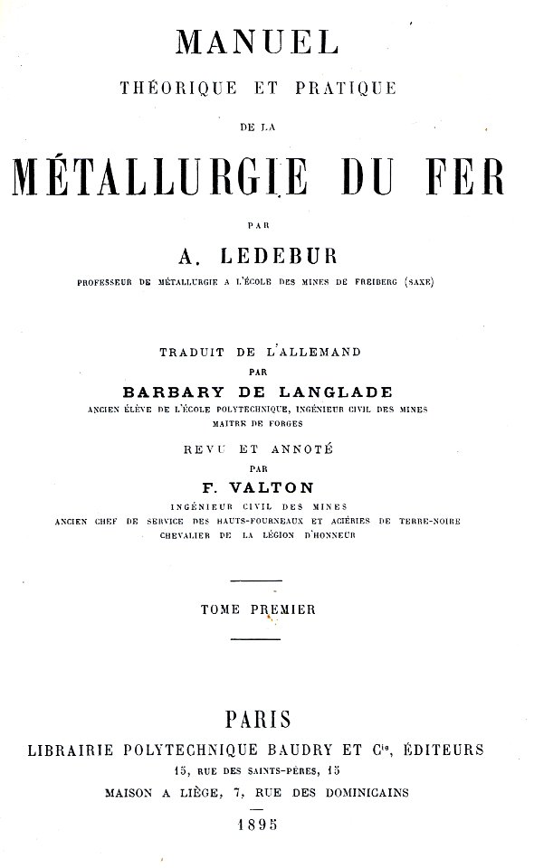 Ledebur page garde T1