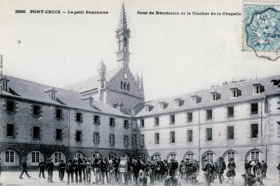 Le petit séminaire de Pont-Croix vers 1910