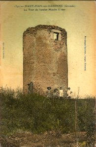 Le Pian-sur-Garonne - Tour de l'ancien moulin
