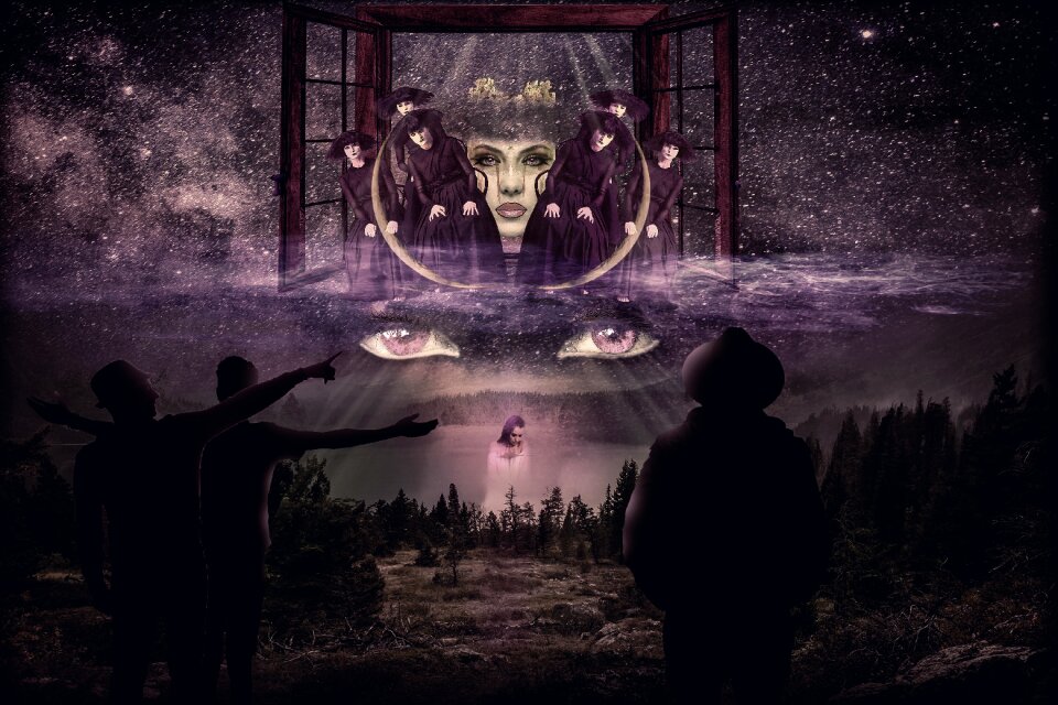 Fantasy symbolic appearance