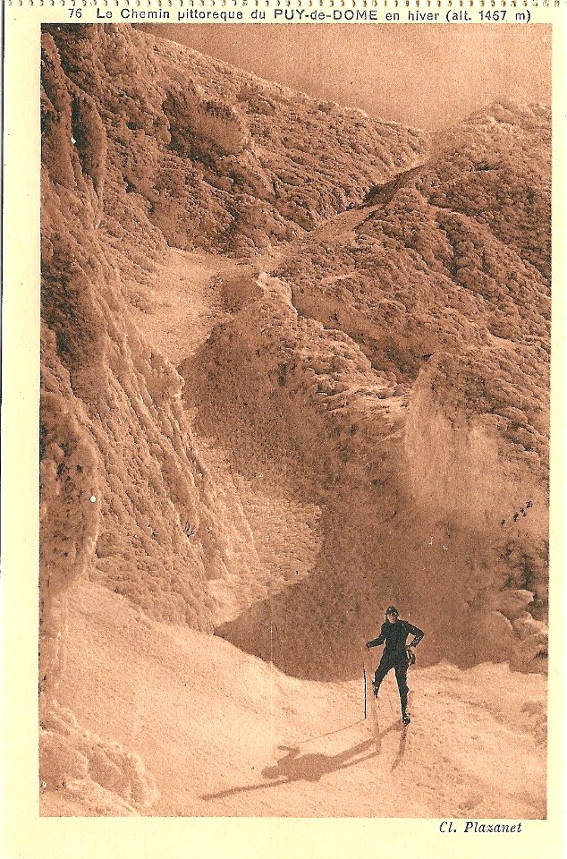 Le Puy de Dôme-FR-63-vers 1930-vue artistique-a07