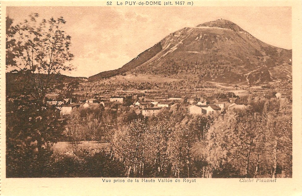Le Puy de Dôme-FR-63-vers 1930-vue artistique-a11
