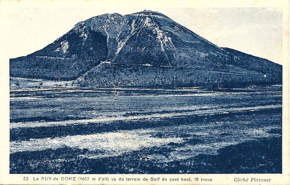 Le Puy de Dôme-FR-63-vers 1930-vue artistique-b06