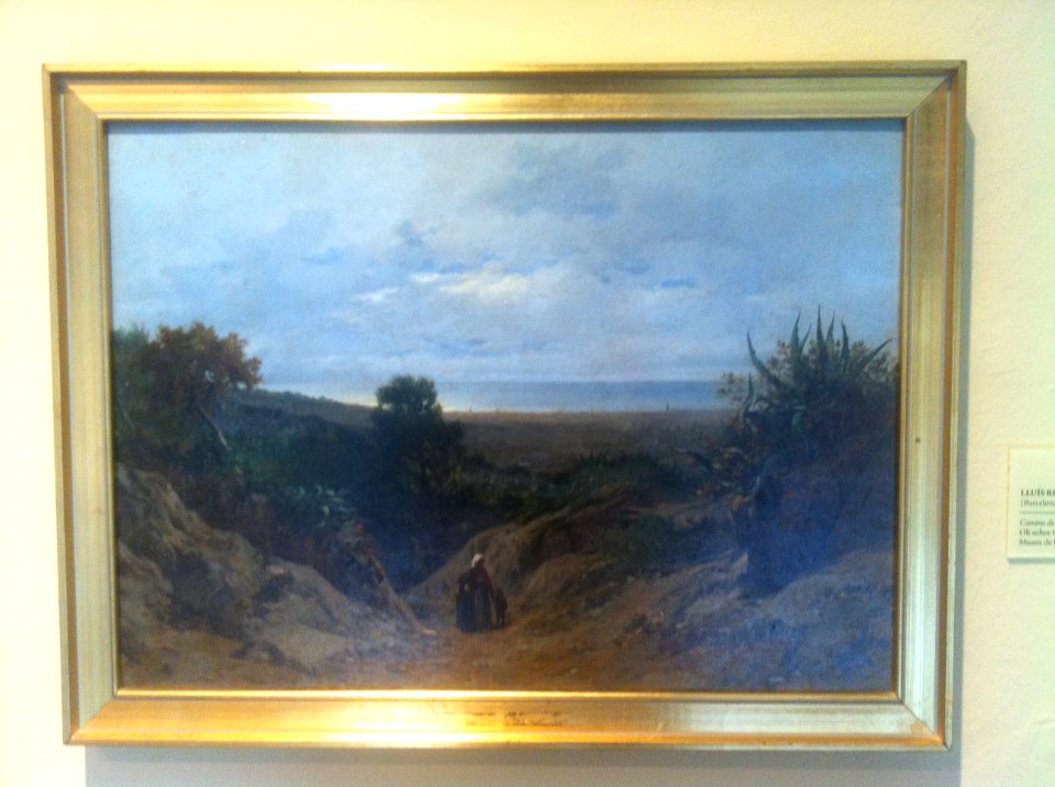 Lluís Rigalt- Camí de Vallvidrera
