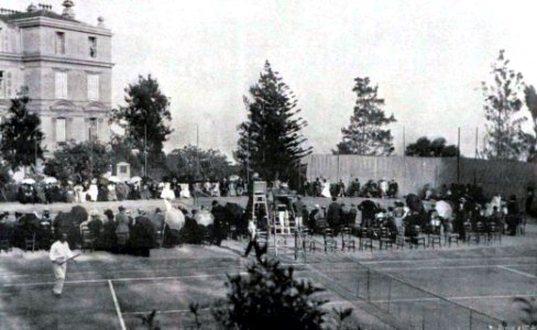 Le premier tournoi de tennis de Monte-Carlo (avril 1897) photo