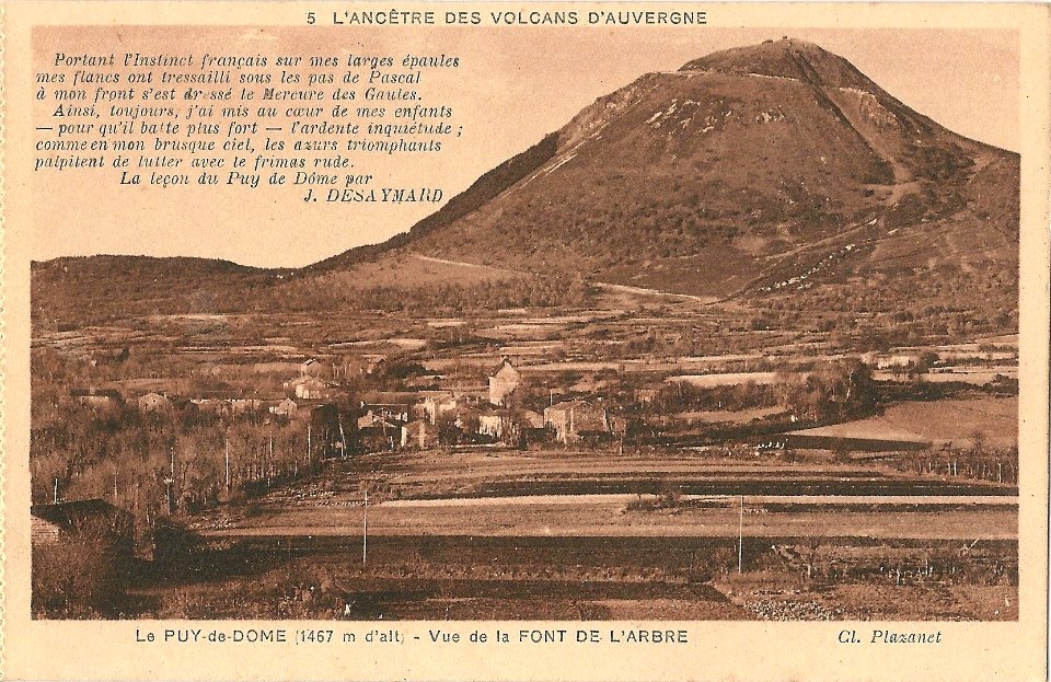 Le Puy de Dôme-FR-63-vers 1930-vue artistique-a03