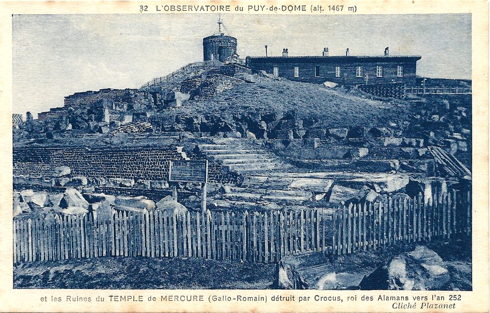 Le Puy de Dôme-FR-63-vers 1930-vue artistique-b10