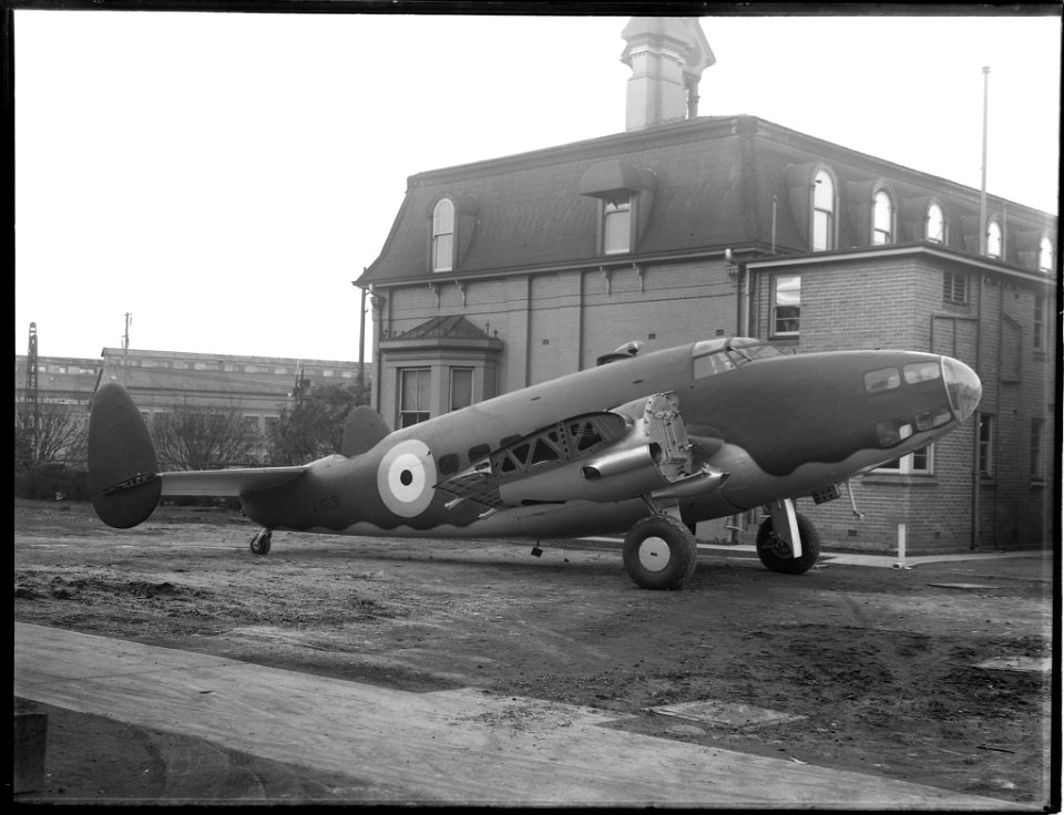 Lockheed Hudson Bomber after repairs from The Powerhouse Museum