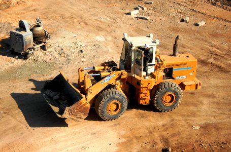 Loader in Iraq