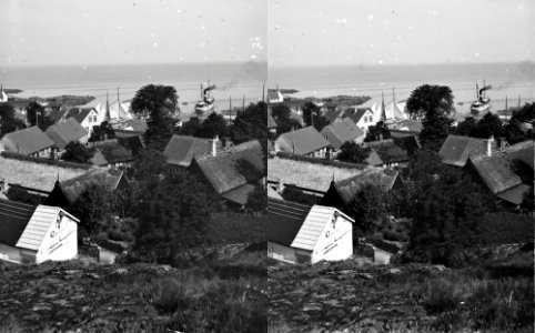M. Davidsen forlader Gudhjem havn, 1901-1922