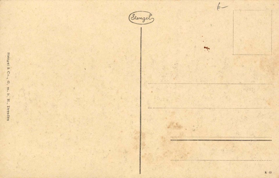 Lyck, Ostpreußen - Stadtansicht mit See (back) (Zeno Ansichtskarten)