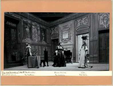 Lycksökerskan, Dramatiska teatern 1902. Föreställningsbild - SMV - H13 038